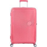 American Tourister Pembe Soundbox - Körüklü 77/28 Büyük Boy Sert Valiz - Turuncu