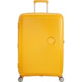 American Tourister Sarı Soundbox - Körüklü 77 cm Büyük Sert Valiz