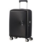 American Tourister Siyah Soundbox - Körüklü 55/20 Kabin Boy Sert Valiz - Kahverengi