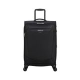 American Tourister Siyah Unisex Çekçekli Kumaş Valiz SUMMERRIDE-SPINNER EXP TSA
