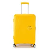 American Tourister Sounbox Spinner 88474-1371-1INU 77 cm Büyük Boy Valiz Sarı