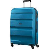 American Tourister Unisex Yetişkin Valiz, Seasport Blue, Mavi,75 cm - Siyah