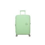 American Tourister Yeşil Soundbox - Körüklü 67 cm Orta Boy Sert Valiz