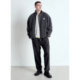 American Vintage Antrasit Erkek Standart Desensiz Ceket MHOK16BH25ANTHCH - XL