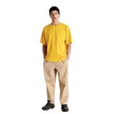 American Vintage Bisiklet Yaka Sarı T-Shirt, M/L, 5003243271, Sari, Erkek