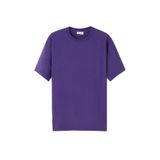 American Vintage Bisiklet Yaka Standart Kalıp T-Shirt, XL, 5003243250, Mor, Erkek