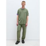 American Vintage Bisiklet Yaka T-Shirt, S, 5003309726, Haki, Erkek