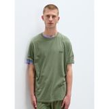 American Vintage Bisiklet Yaka T-Shirt, XL, 5003309726, Haki, Erkek