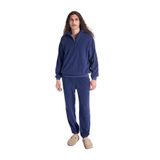American Vintage Dik Yaka Sweatshirt, XL, 5003309696, Koyu Mavi, Erkek