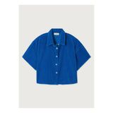 American Vintage Gömlek, S, 5003373031, Mavi, Kadın