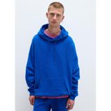 American Vintage Kapüşon Yaka Sweatshirt, M/L, 5003309737, Mavi, erkek