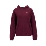 American Vintage Standart Yazılı Baskılı Sweatshirt, S, 5003308951, Bordo, kadın