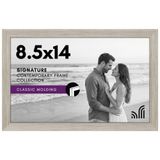 Americanflat 8,5 x 14 Kırılmaya Dayanıklı Camlı Resim Çerçevesi - Tasarlanmış Ahşap ile Galeri Tarzı Çerçeve - İmza Koleksiyonu - Duvar Ekranı için Fotoğraf Çerçevesi - Driftwood