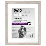 Americanflat 9x12 Resim Çerçevesi Driftwood - 16x20 Mat ve 9x12 Matsız Ekranlar - Kırılmaz Camlı Kompozit Ahşap - Duvar için Yatay ve Dikey Biçimler