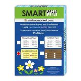 Amerikan Bristol Karton 35X50 400 gr - 50 Adet | Smart Paper Label