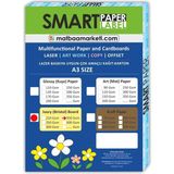 Amerikan Bristol Karton A3 350 gr - 100 Adet | Smart Paper Label