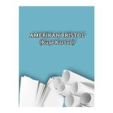 Amerikan Bristol Karton A6 180 gr - 100 Adet 10.5x 14.8 cm