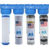 Amerikan Malı Daire Ve Bina Girişi 4 Aşamalı Su Yumuşatma Cihazı (Yıkanabilir-Blok-Reçine-Silifoz)