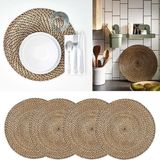Amerikan Servis Deniz Sazı Doğal Malzeme 4 Adet RA650 - 37 x 37 cm - Kahverengi