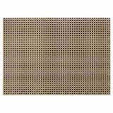 Amerikan Servis Pvc 30X45 Cm - Bej-Kahve Hasır Dokuma Desenli