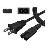 Amerikan USA Fiş Priz 2 Pin Power Kabo Güç Kablosu - 1.5 mt