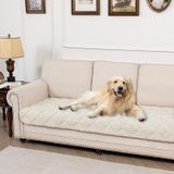 Ameritex Köpek kanepe örtüsü evcil hayvan battaniyesi su geçirmez ve kaymaz kanepe kanepe Sherpa polar mobilya koruyucu kapak küçük orta büyük köpekler kediler için