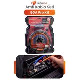 Amfi Kablo Seti 8Ga Pro Kit Oto Ses Sistemi Tesisat Seti Rca Dahil