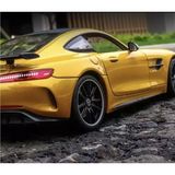 Amg Gt-R 1-24 Die Cast Metal Model Araba Orjinal Lisanslı Sarı