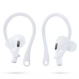 Amial Europe - AirPods 3 & 2 & 1 & Pro ile Uyumlu Kulak Kancası Uçları [Kulaklık Kapakları Kablosuz Bluetooth Kaymaz] [Dış Mekan Etkinlikleri] [TPU Üstün Kalite] (Beyaz)