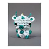 Amigurumi Anahtarlık – 7-8 Cm El Örgüsü Mini Hediyelik & Çanta Süsü Yeşil