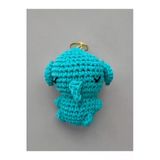 Amigurumi Anahtarlık 7-8 Cm Sevimli El Örgüsü Hediyelik Anahtar Ve Çanta Aksesuarı Yeşil