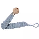 Amigurumi Düz Örgü Emzik Askısı