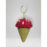 Amigurumi Külah Anahtarlık 10-11 Cm Sevimli El Örgüsü Hediyelik Anahtar Ve Çanta Aksesuarı (Kod:102)