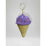 Amigurumi Külah Anahtarlık 10-11 Cm Sevimli El Örgüsü Hediyelik Anahtar Ve Çanta Aksesuarı (Kod:104)