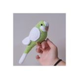 Amigurumi Kuş Oyuncak Muhabbet Kuşu Elma Yeşili 1350060