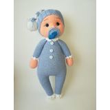 Amigurumi Organik Mavi Uyku Arkadaşım