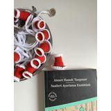 Amigurumi Örgü Çay Bardağı Kitap Ayracı,Kitap Aksesuarı,Kitap Severler için Hediye