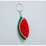 Amigurumi örgü karpuz anahtarlık