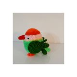 Amigurumi Örgü Oyuncak Kuş Muhabbet Kuşu Tombul yeşil 1350116