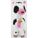 Amigurumi Örgü Oyuncak Uyku Ve Oyun Arkadaşı İnek