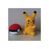 Amigurumi Oyuncak Pikaçu Ve Pokemon Topu 1350069