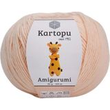 Amigurumi Pamuk Oyuncak Punch Panç Örgü Ipi Açık Somon K227 50 gr