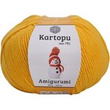 Amigurumi Pamuk Oyuncak Punch Panç Örgü Ipi Canlı Sarı K318 50 gr