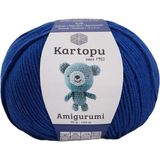 Amigurumi Pamuk Oyuncak Punch Panç Örgü Ipi Koyu Saks K627 50 gr - Koyu Saks Mavi
