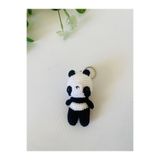AMİGURUMİ PANDA ANAHTARLIK