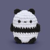Amigurumi Panda Tığ Kiti Eğlenceli Örgü Seti Güvenli Kullanım ve Sevimli Tasarım