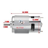 Amirelektronix-Rs 775 Dc Motor 12V-36V 7500-15000 Rpm