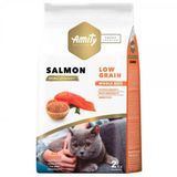 Amity Düşük Tahıllı Somonlu 2 kg Yetişkin Kuru Kedi Maması