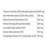 Amıx Tribusten Tribulus 2000 Mg 125 Caps