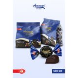 AMMAR 500 GR, Türk Kahvesi Dolgulu, %25 Kakao'lu, Bitter Çikolata Kaplamalı,Glutensiz, Bayramlık, İkramlık